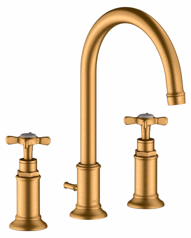 hansgrohe AXOR Mélangeur lavabo 3 trous Montreux 180, vidage par pop-up, 16513250, 16513250