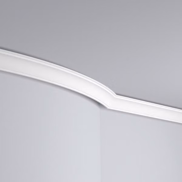 Cornice a soffitto NMC Z16 Flex ARSTYL Noel Marquet Rivestimento decorativo flessibile Rivestimento decorativo classico bianco 2 m