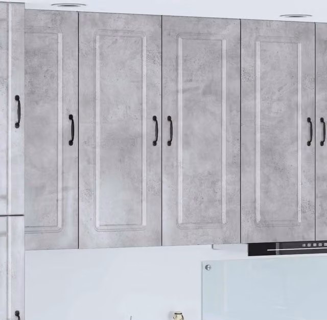 Mobile da cucina-Armadio da cucina Grigio cemento 80 x 31 x 100 cm 514509