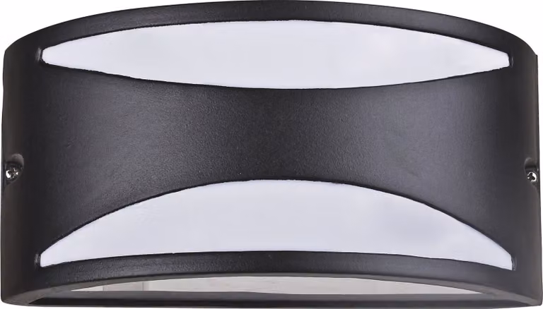 Rabalux 8359 Lampada da parete per esterni Manhattan, E27, bianco-nero, moderna, IP54, 25cm