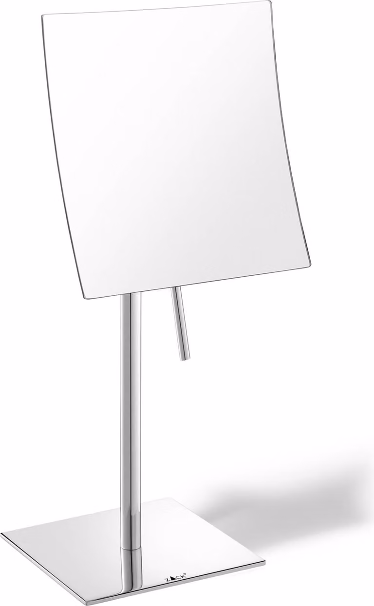 ZACK Specchio cosmetico in acciaio inox AVIO Specchio da bagno Specchio a piantana orientabile 40008