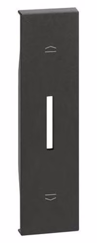 Cover Bticino Living Now per Comando Commutatore Tapparelle Nero KG06