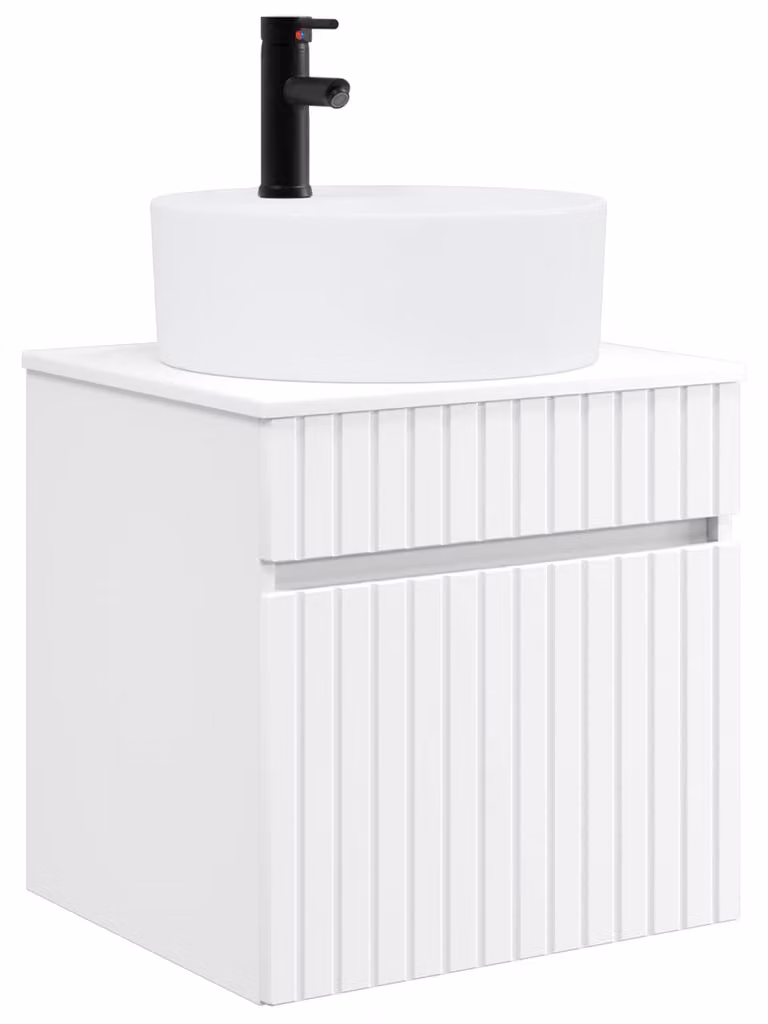 Mobile lavabo da parete Bianco 49 x 44,5 x 65 cm