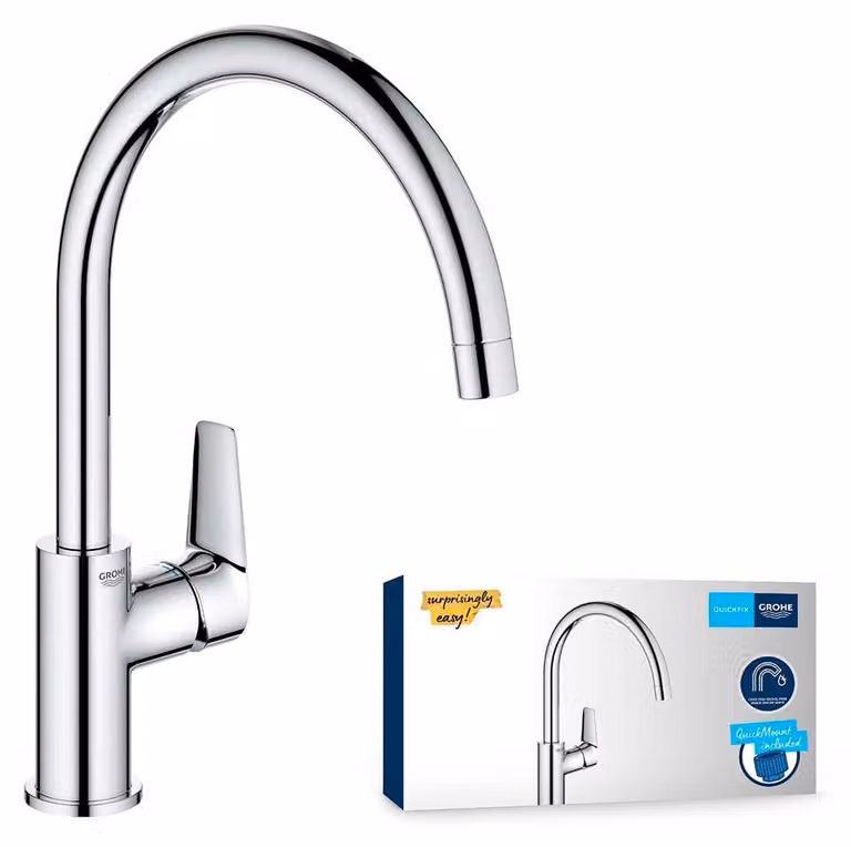 GROHE Start Edge 2020 miscelatore per lavello a leva in cromo 31369001