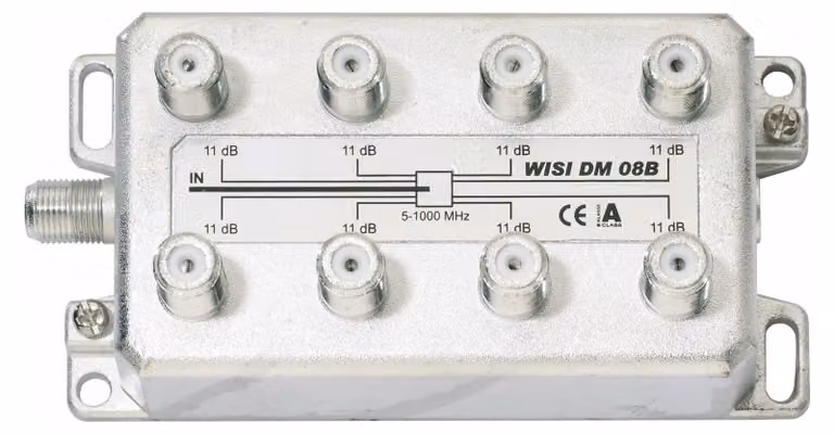 Splitter 8x 5-1000MHz, 11dB - Uscita e DM08B