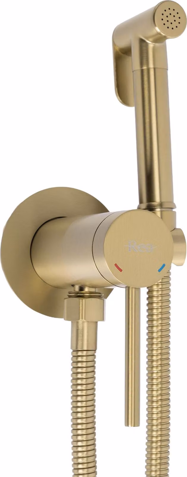 Rubinetto Bidet Rea Js-W024Bg Oro Spazzolato