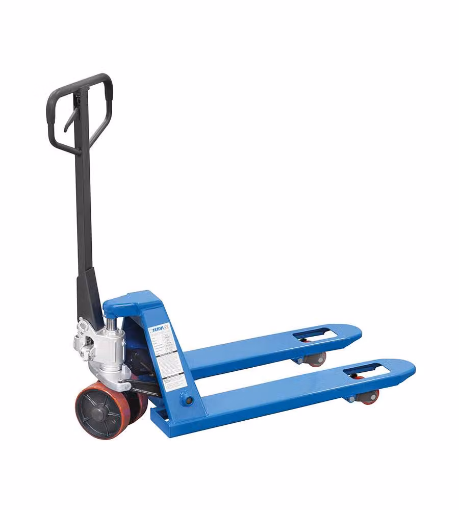 Fervi Transpallet Manuale 2500kg Azzurro Forche 900x540mm Singolo