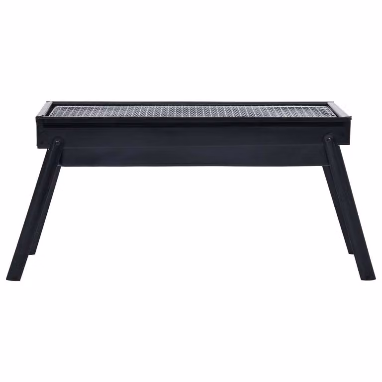 vidaXL Barbecue da campeggio portatile 60×22,5×33 cm