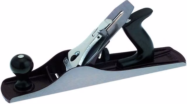 Pialla Stanley nera con manico in plastica L: 35,5 cm, H: 5 cm