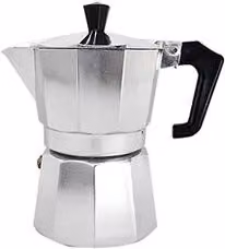 Caffettiera da 3 tazze in alluminio Italexpress Silver 1361