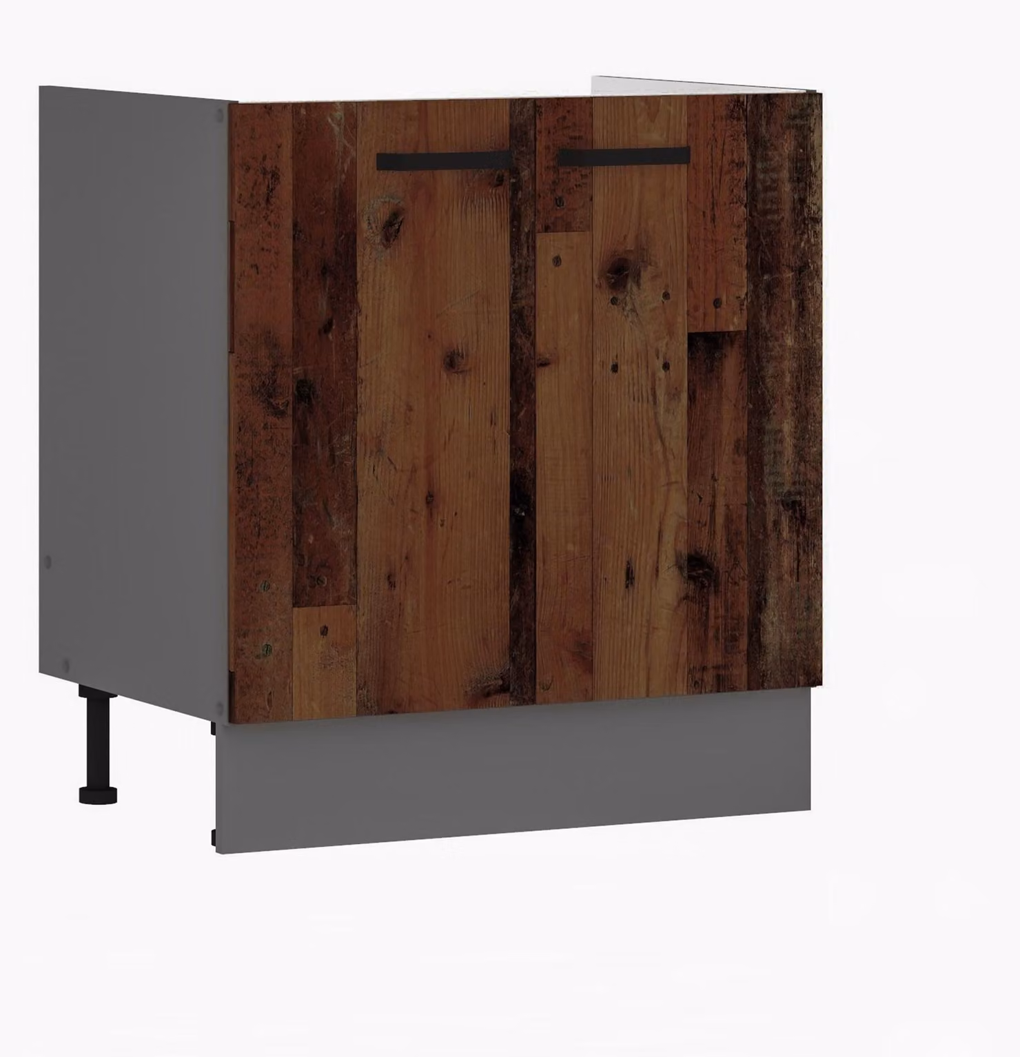 Cucina OLD STYLE Wood: mobile sottolavello da 80 cm, angolo cottura, blocco cucina, cucina componibile