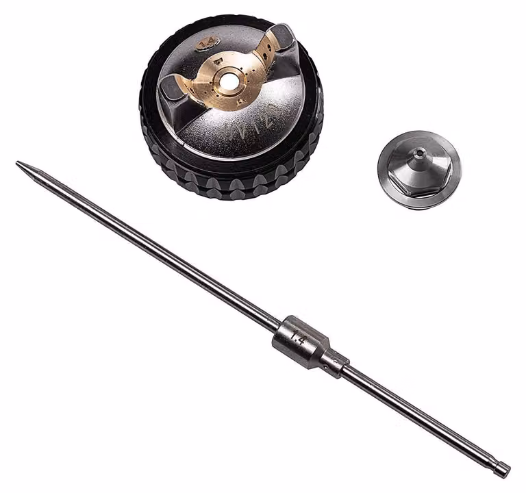 Ugello Benbow da 1,4 mm per pistola a spruzzo PK60, ugello di alta precisione per pistole a spruzzo, in acciaio legato, per uso professionale o privato in officina