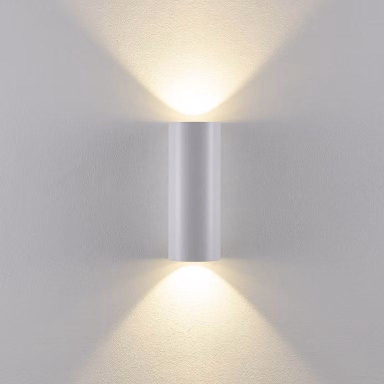 Deko-Light Applique da esterni CAN, dimmerabile, Bianco / Opale, Alluminio, Applique da esterni
