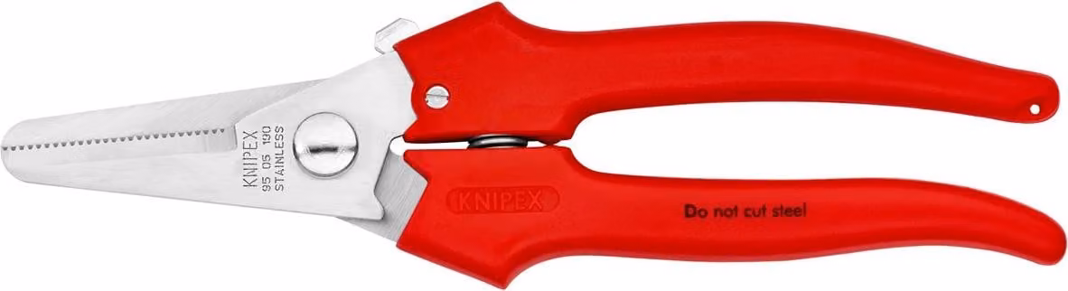 KNIPEX 95 05 190 SB Forbici combinate con sovrastampaggio in plastica 190 mm