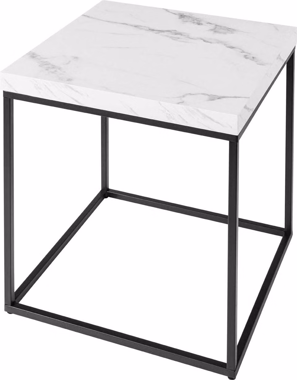 Tavolino da 45 cm in marmo, design moderno per il soggiorno - ACQUISTA ORA