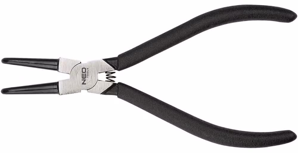 NEO TOOLS Pinze ad anello Seger 170 mm, interne, curve