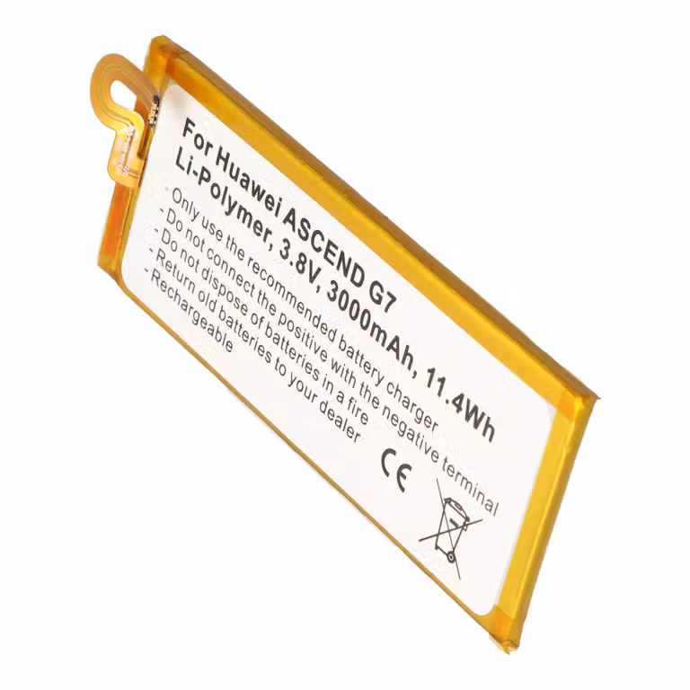 Batteria AccuCell adatta per la batteria Huawei HB3748B8EBC Ascend G620, Ascend G7, C199