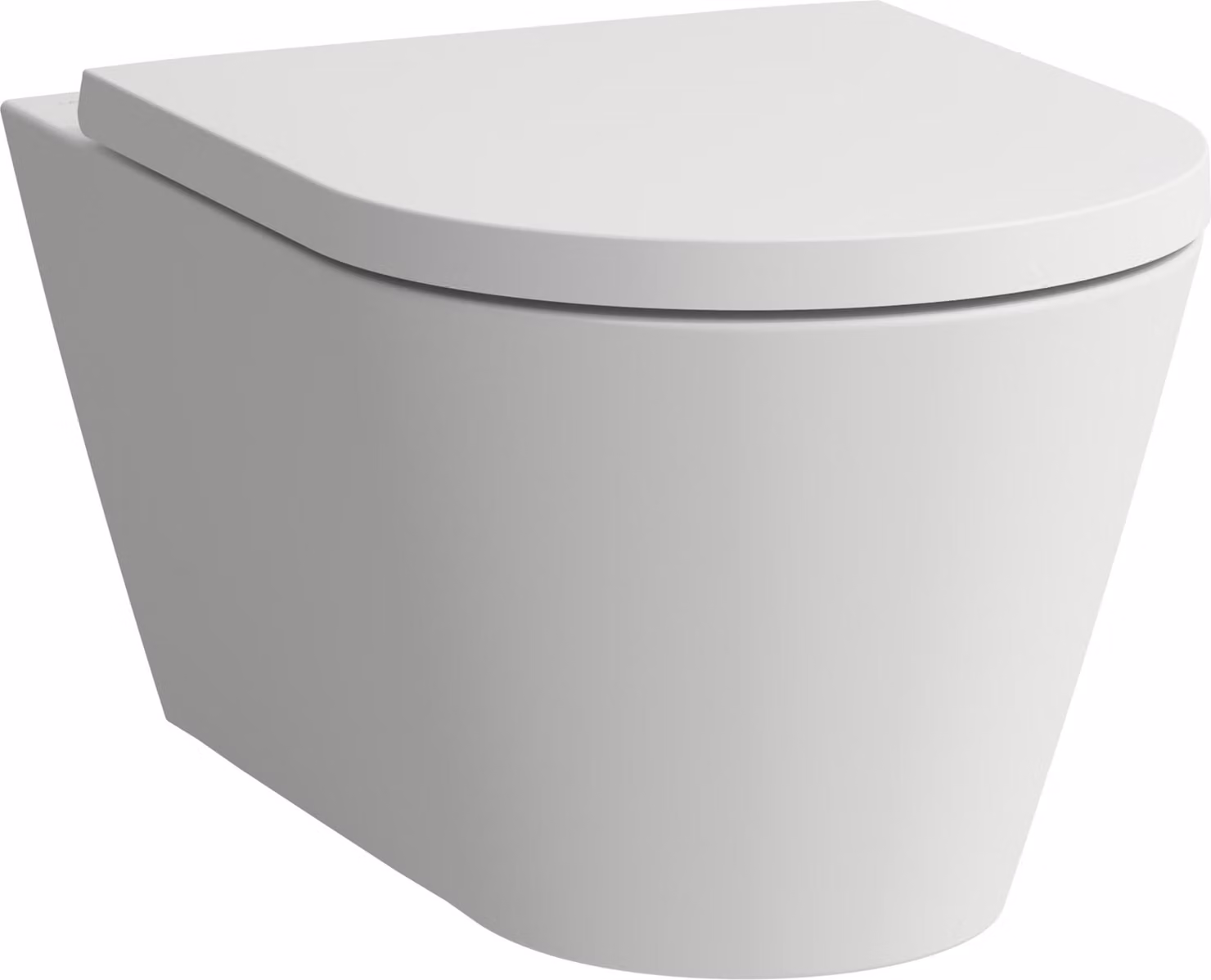 LAUFEN Kartell WC suspendu, chasse deau basse, avec Silent Flush sans rebord, 545x370x355mm, H8213317570001, H8213317570001