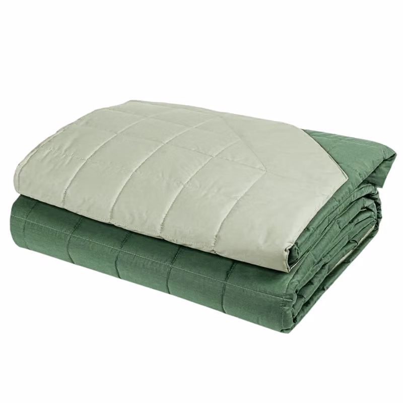 DIALOGO Quilt - Taglia: 2 piazze,Colore: DIALOGO - GRAY GREEN + MEDIUM GREEN