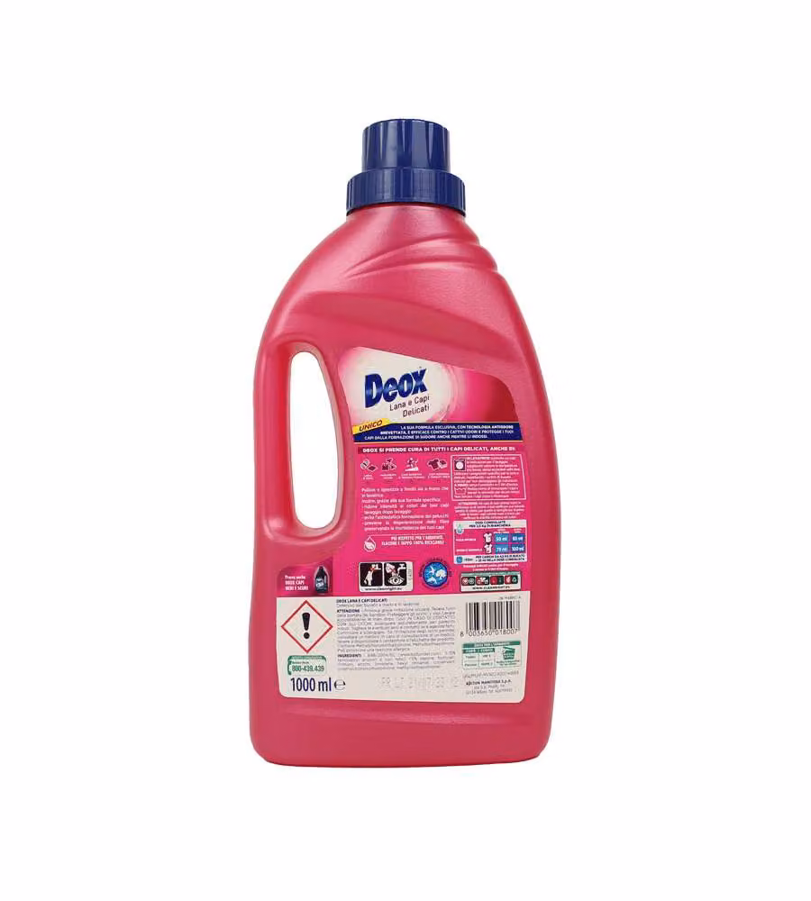 Deox Detersivo Liquido per Lana e Capi Delicati 1.1L Neutro