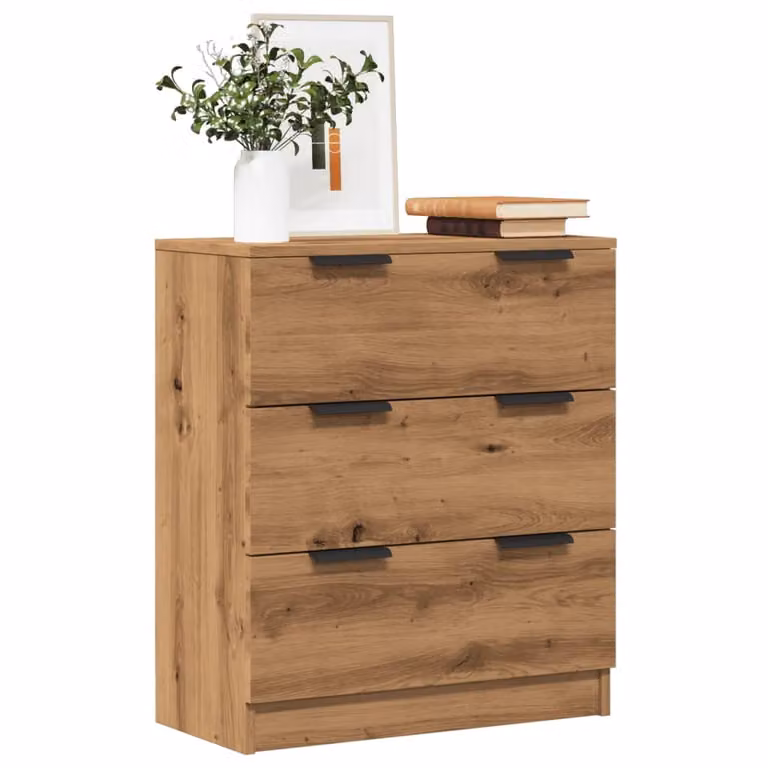 Credenza vidaXL in legno Rovere Marrone, stile classico, L 60 cm x P 30 cm x H 70 cm