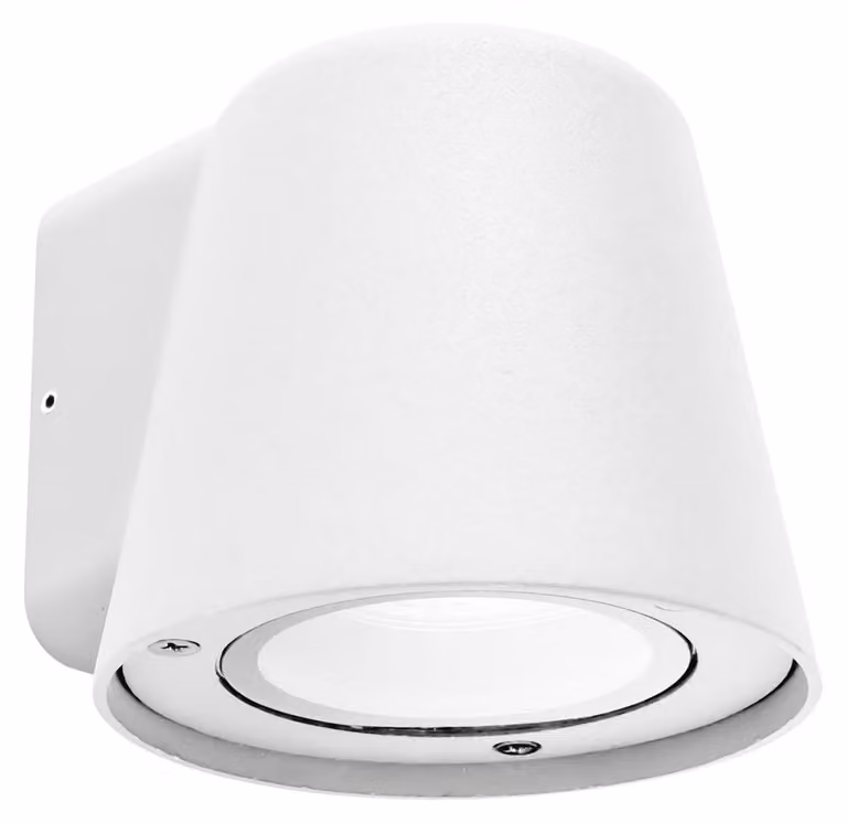 LEDS C4 Lampada da esterno a cono - 8 W, grado di protezione IP44, bianco