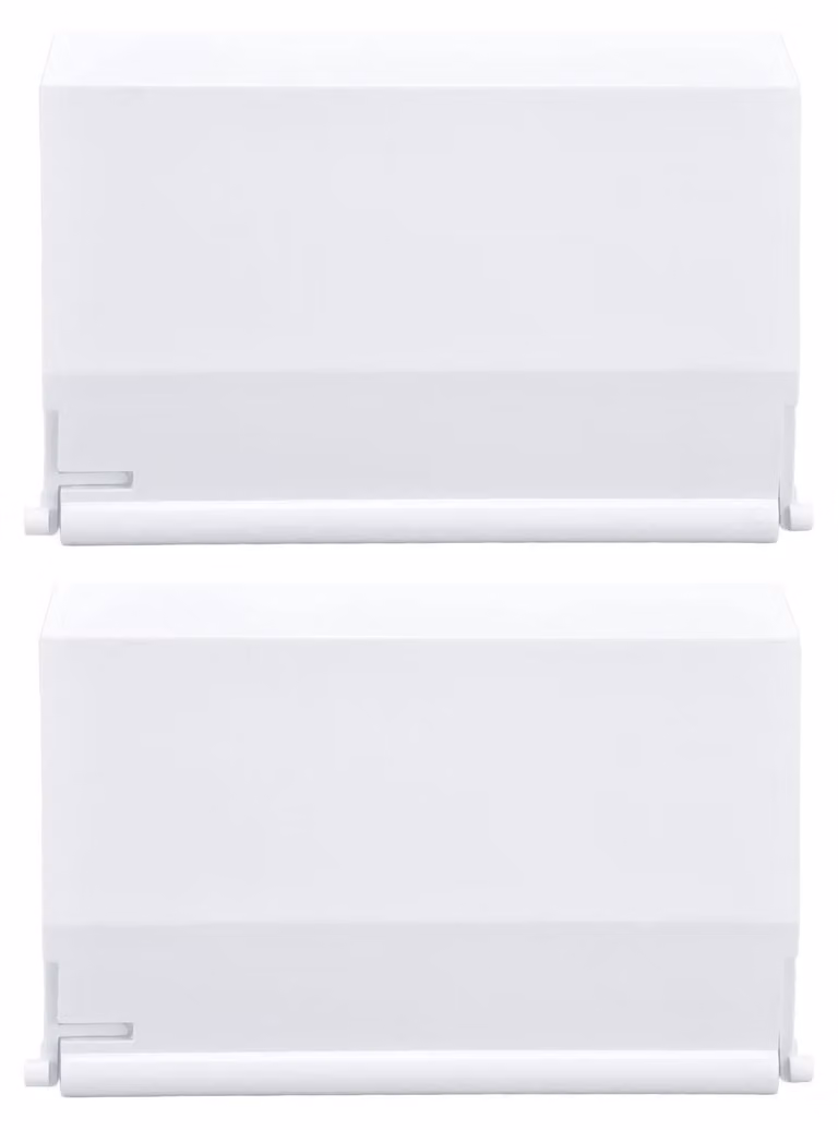 Omgoods - Skimmer per piscina, alta affidabilità - Griglia dello skimmer - Flap dello skimmer - Plastica - 2 pezzi - 19,5 x 14 cm - Griglia dello skimmer