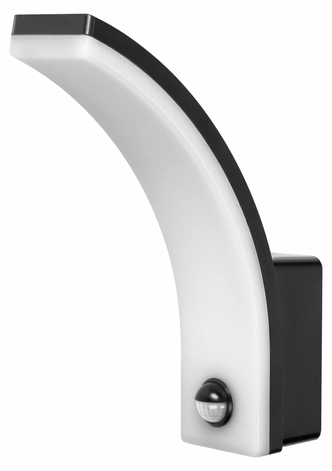 Lampada da esterno con sensore di movimento, 20W, grado di protezione IP65, colore nero