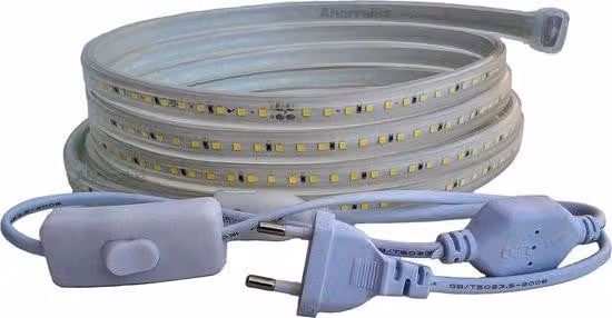 Strisce LED 5 m, impermeabili, luce ad alta potenza, dimmerabili, bianco freddo/caldo