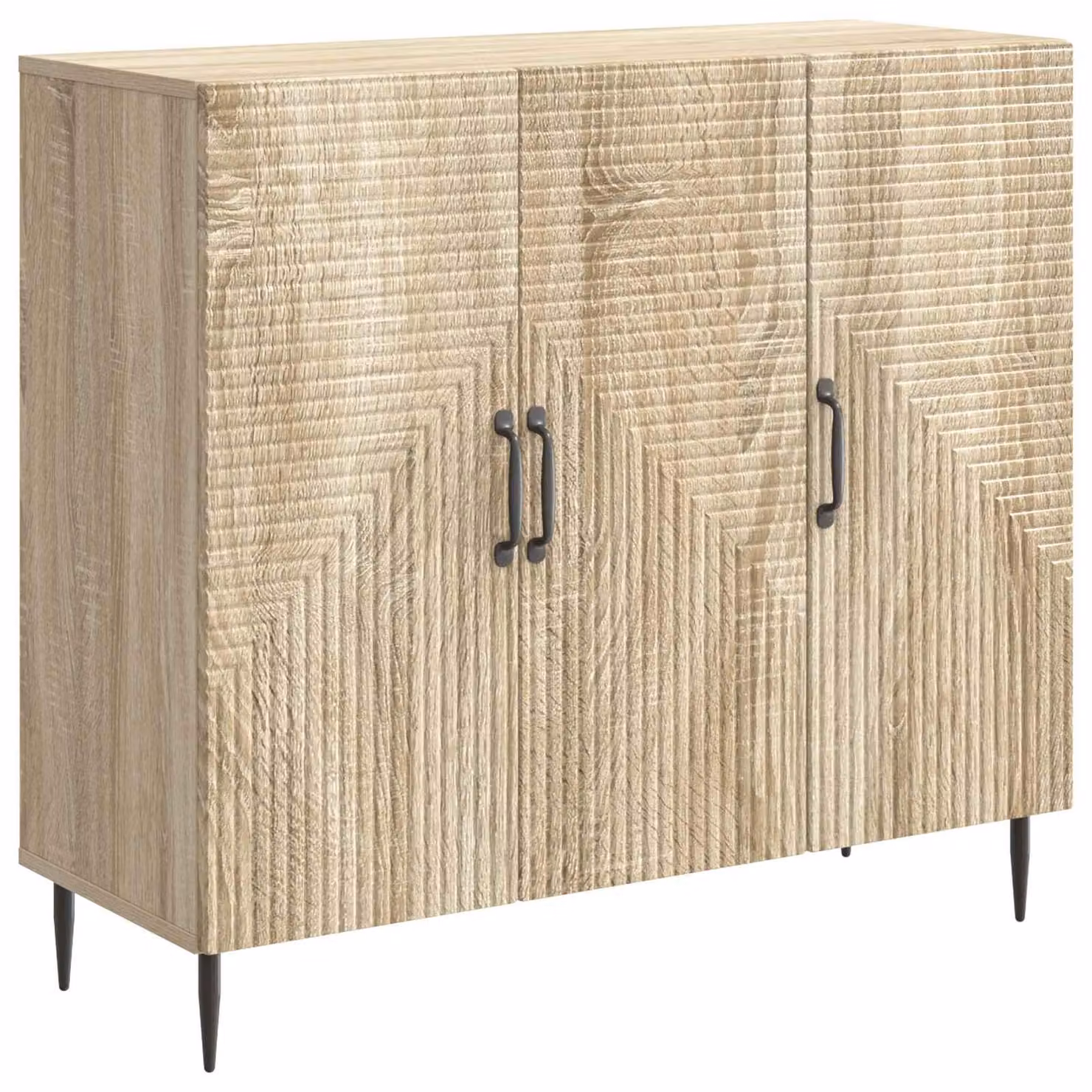 Credenza Rovere Sonoma 89 x 34,5 x 80 cm Legno ingegnerizzato