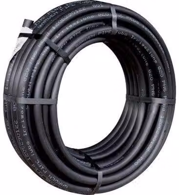 Tubo in polietilene nero per acqua potabile PN16, diametro 32 mm, lunghezza 100 m