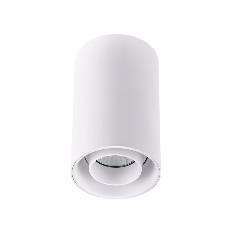 Faretto da soffitto GU10 orientabile CHLOE IP20 rotondo bianco