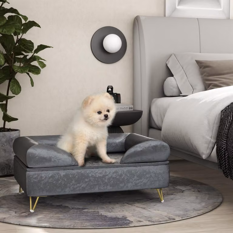 Banca di animali domestici - Banca di cani - Banca di gatti - Banca di animali - Letto per animali domestici - Prodotto olandese  con rivestimento removibile e lavabile
