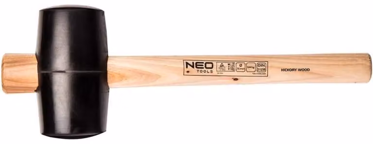 NEO TOOLS mazzuolo in gomma 680gr, usa hickory gomma naturale