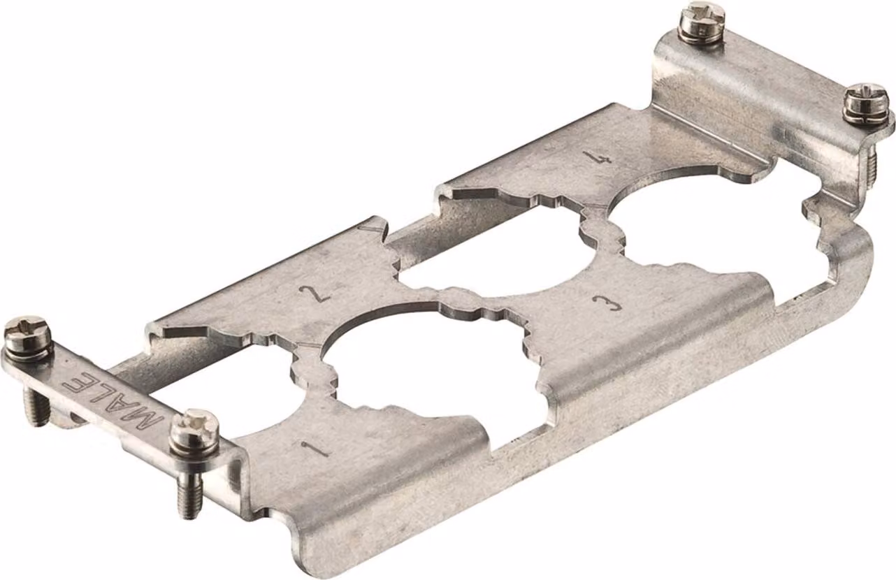 "Telaio di supporto Han HPR, misura 24B, per 4 moduli HC 250 Materiale metallico"