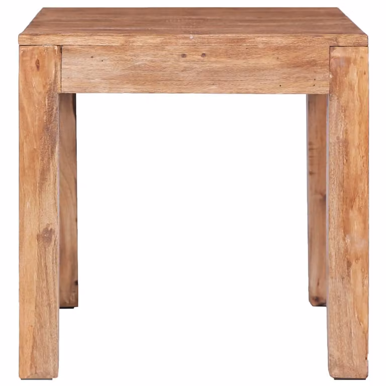 Tavolino 53x50x50 cm in legno massiccio di recupero