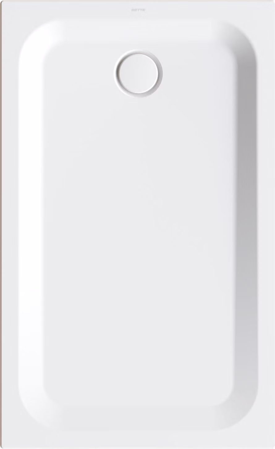 BetteUltra receveur de douche rectangulaire, avec support de baignoire minimum, antidérapant Sense 1300x800x35mm, blanc, 5786-000AS,T1, 5786-000AS,T1