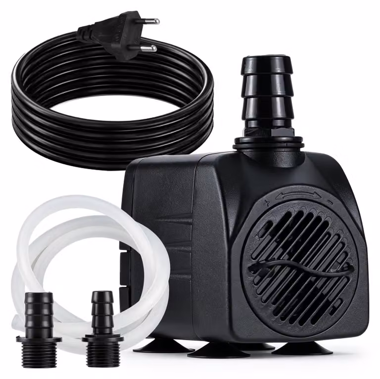 Pompa sommergibile Mini - Portata: 1500 litri/ora - Potenza: 25 Watt - Materiale: ABS