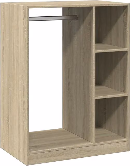 Armadio in Legno Multistrato Rovere Sonoma Marrone L: 77 cm, P: 48 cm, H: 102 cm CFW7960833 – 1