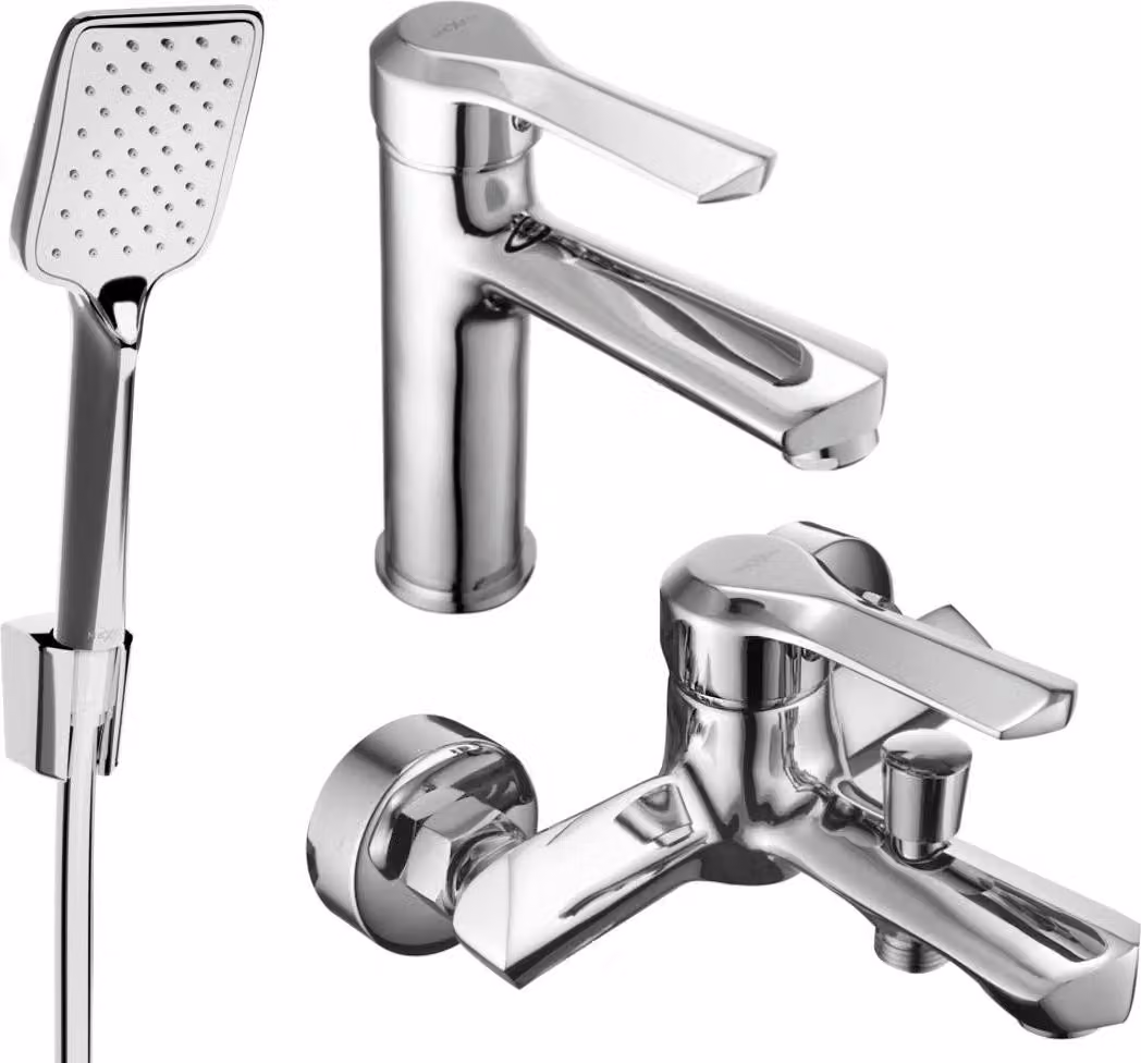 Mexen Sabre R62 set da bagno, cromo - 72103R62-00