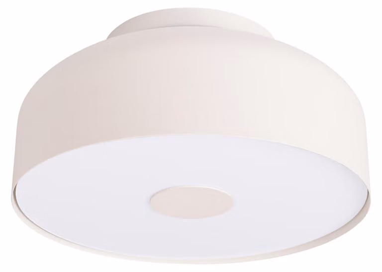 Lampada da soffitto OMIQ beige 4xE27 15W acciaio/PVC 15x30x30cm Sollux Lighting