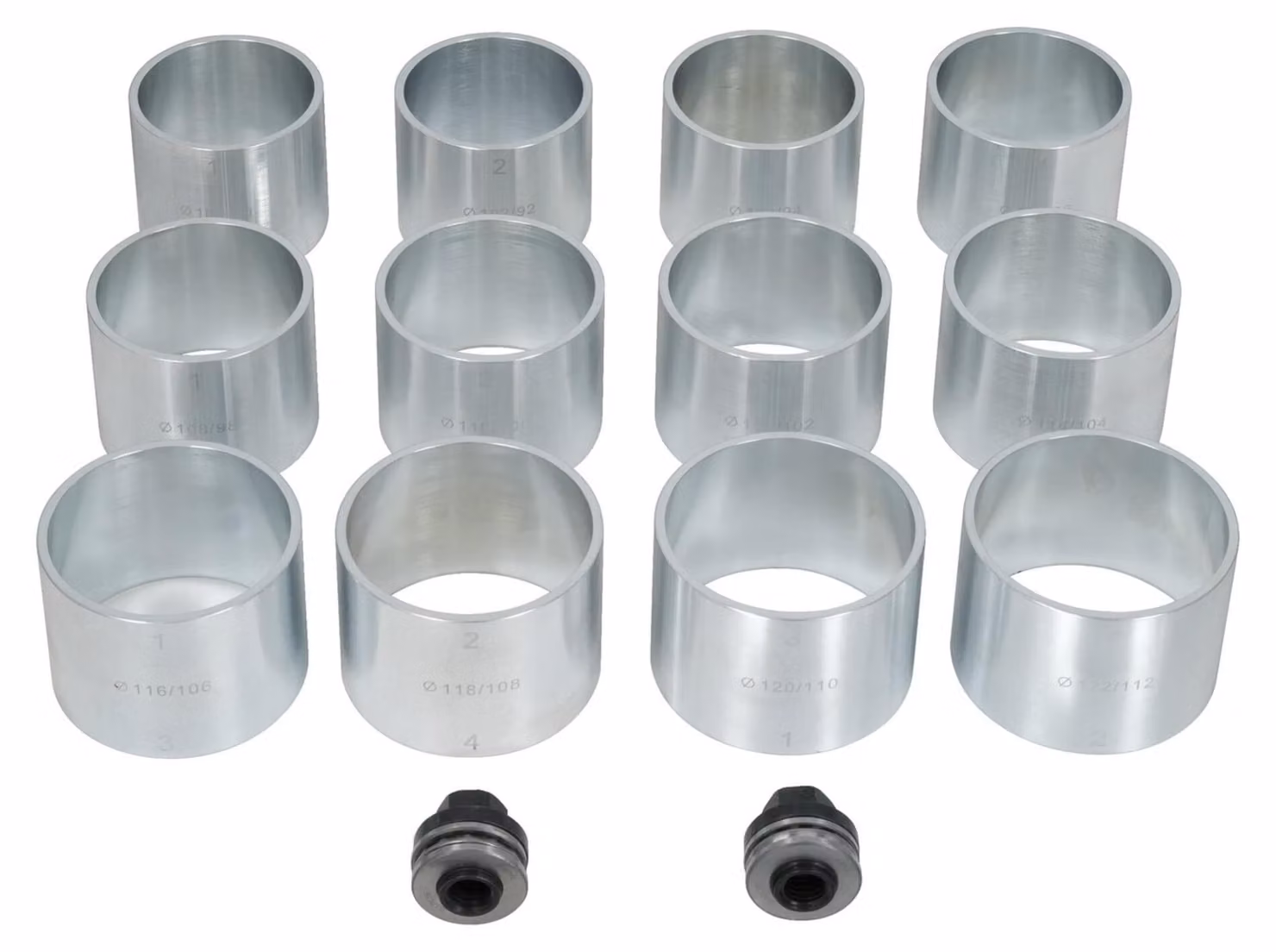 KS TOOLS Set di manicotti di compressione e tensione 14 pezzi ( 700.1805 )