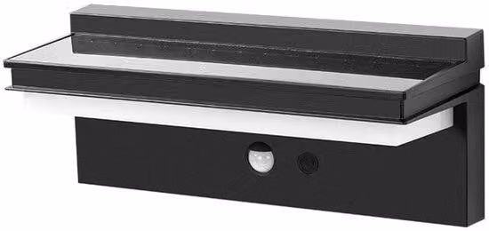 Illuminazione da esterno wireless a energia solare con sensore di movimento per cortili, impermeabile, adatta per case, giardini e ville, luce calda.