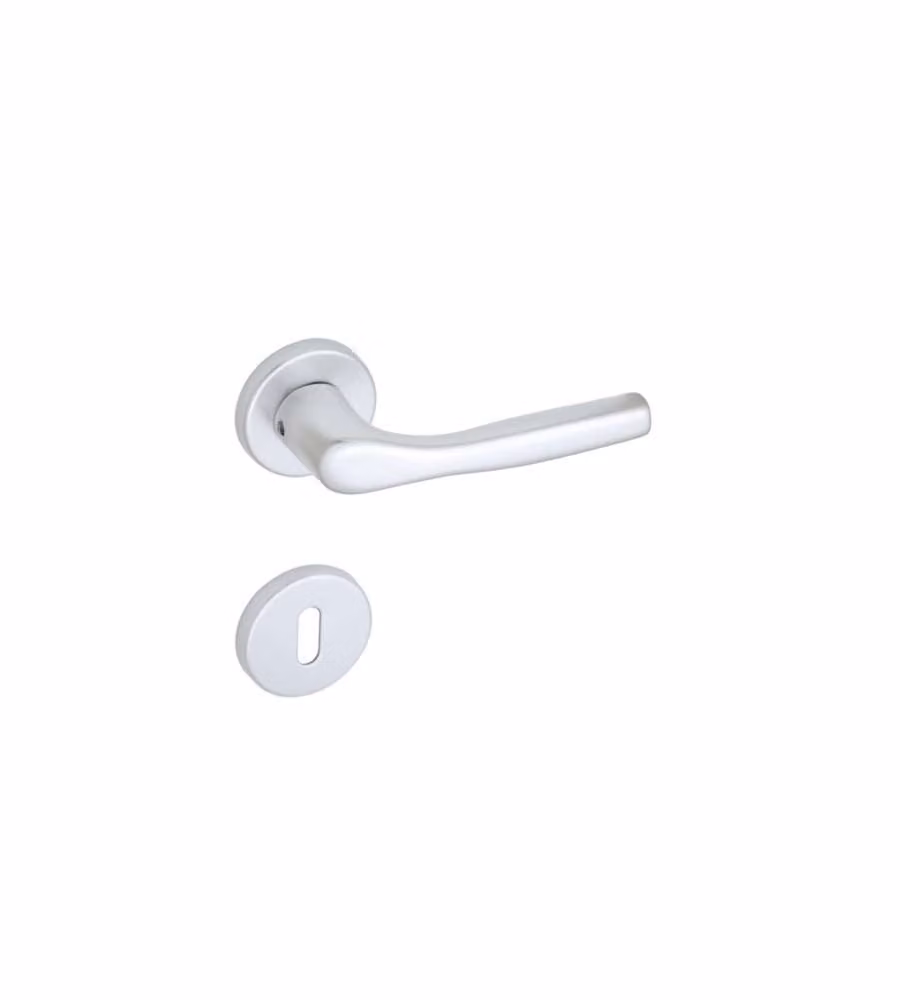 Bica Maniglia Argento - Maniglia Alluminio Anodizzato - Design Moderno