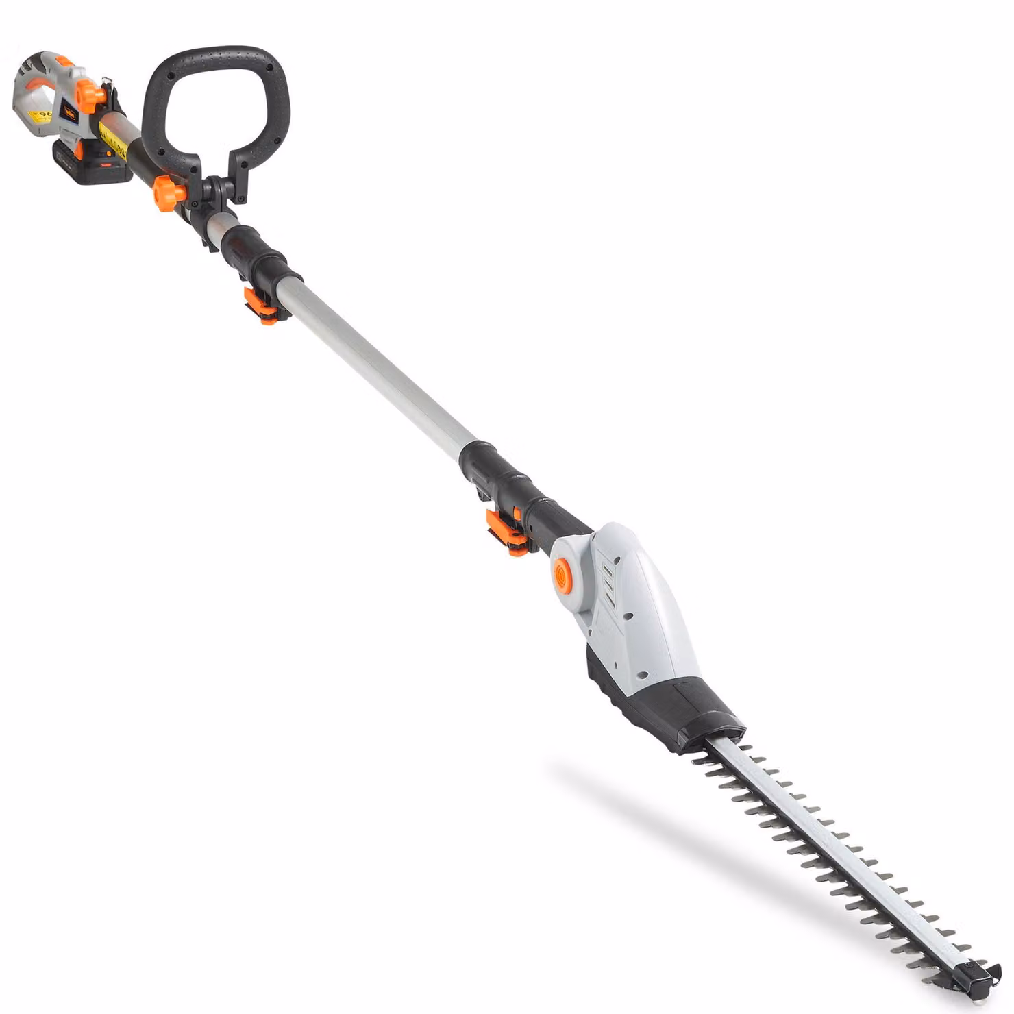 Potatore a batteria - 20V - 45 cm - Lame bilaterali - Manico telescopico - Attrezzo elettrico per il giardino