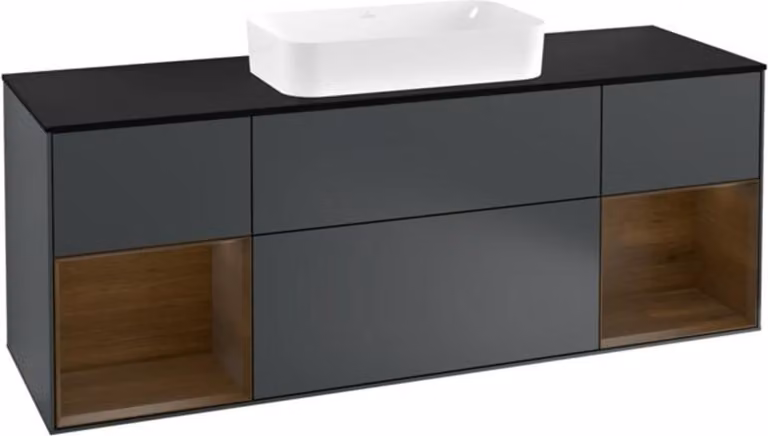 V&B mobile da parete Finion 160cm, Pl b m, Reg wal ven, md bl. m Lac