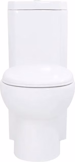 Vaso WC in Ceramica da Bagno ad Angolo Bianco 141133