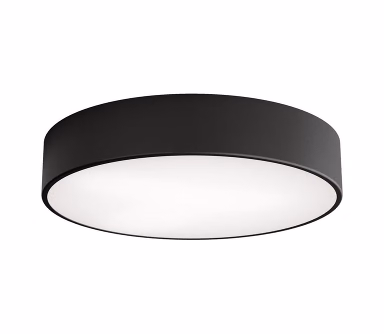 Brilagi - Plafoniera CLARE 3xE27/24W/230V d 40 cm nero