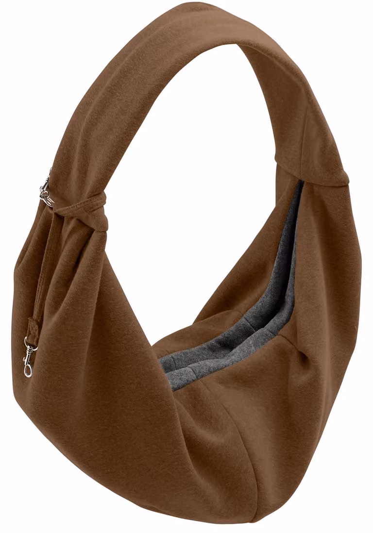 Borsa a tracolla Hunter Los Angeles marrone, dimensioni: 60 x 30 cm