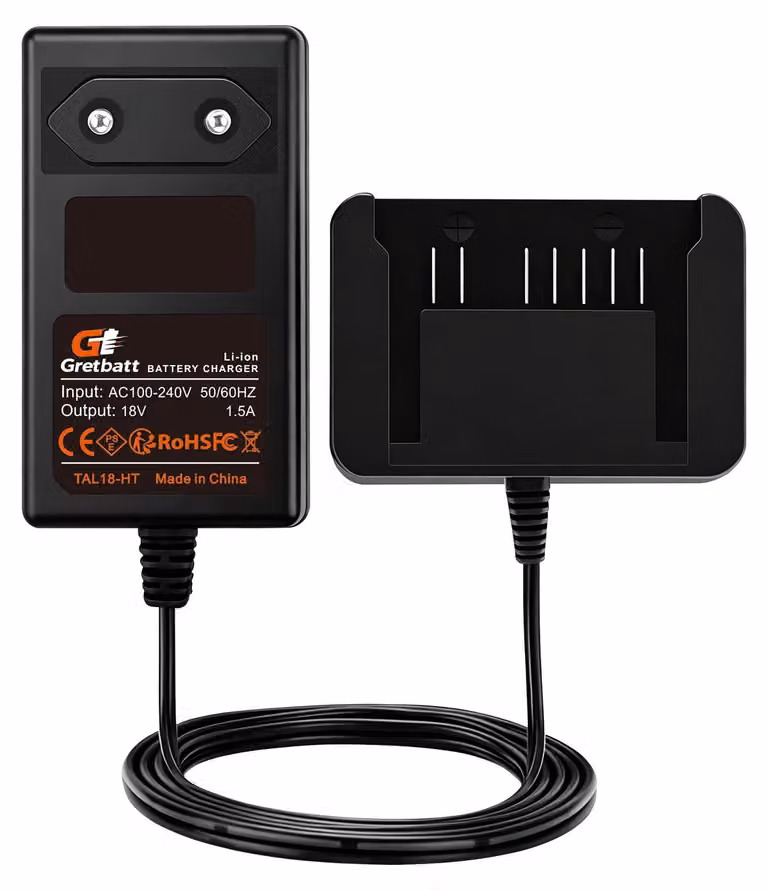 Caricabatterie a batteria da 18V, compatibile con le batterie agli ioni di litio Hitachi